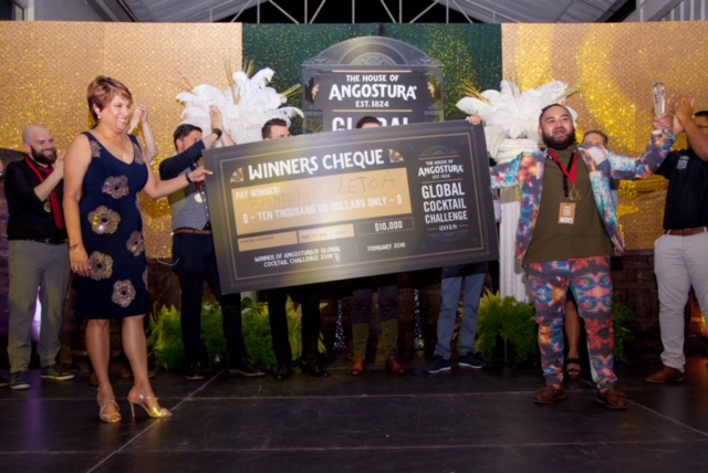 New Zealand Bartender Wins Angostura® Global Cocktail Challenge 2018